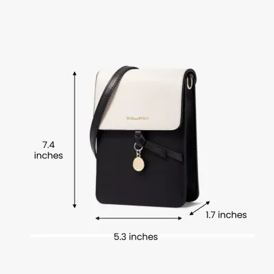 Modern Onyx Snap Bag